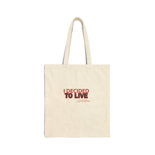 Cotton Canvas Tote Bag